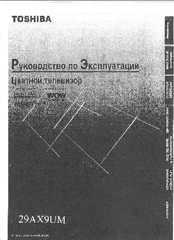 TOSHIBA 29AX9UM