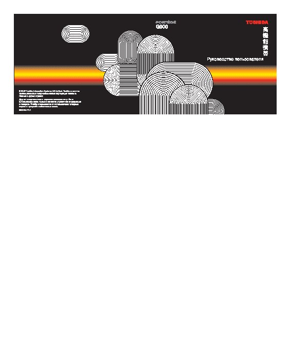 TOSHIBA Portege G900