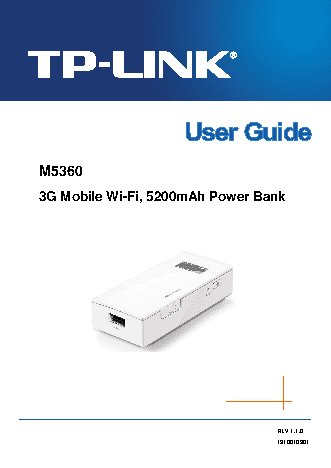 TP-LINK M5360 3G Mobile