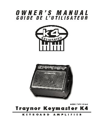 TRAYNOR K4CE