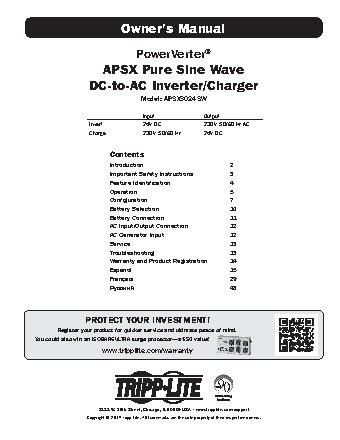 TRIPP LITE APSX3024SW