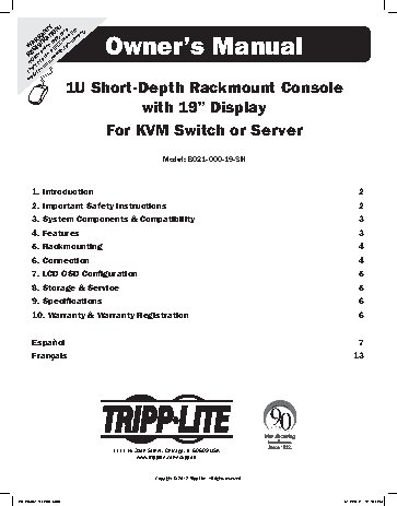 TRIPP LITE B021-000-19-SH