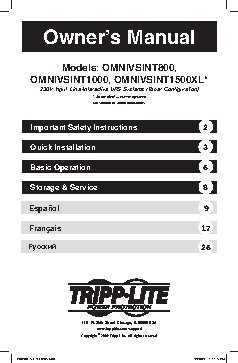 TRIPP LITE OMNIVSINT800