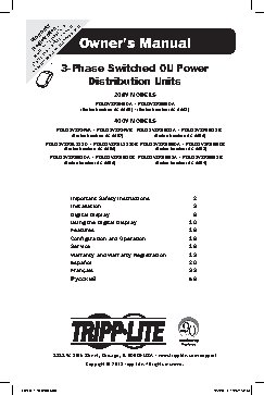 TRIPP LITE PDU3XVSR6G63A