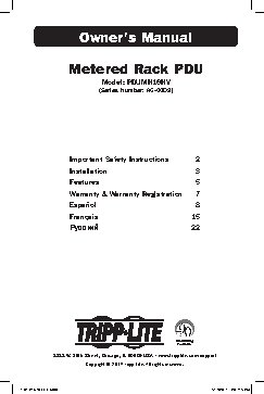 TRIPP LITE PDUMH16HV