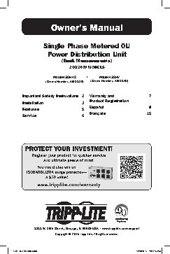 TRIPP LITE PDUMV32HV