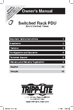 TRIPP LITE PDUMV32HVNET