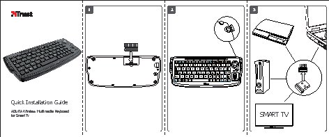 TRUST Compact Wireless Entertainment Keyboard