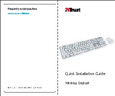 TRUST Darcy Wireless Keyboard with mouse