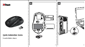 TRUST EasyClick Wireless Mouse USB