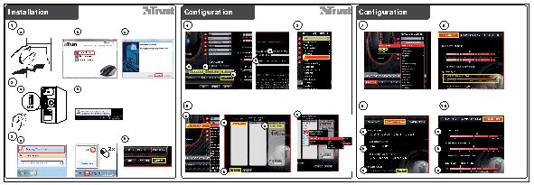 TRUST GXT 23 Mobile Gaming Mouse