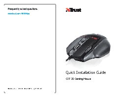 TRUST GXT 25 Gaming Mouse