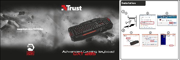 TRUST GXT 285 Advanced Gaming Keyboard USB
