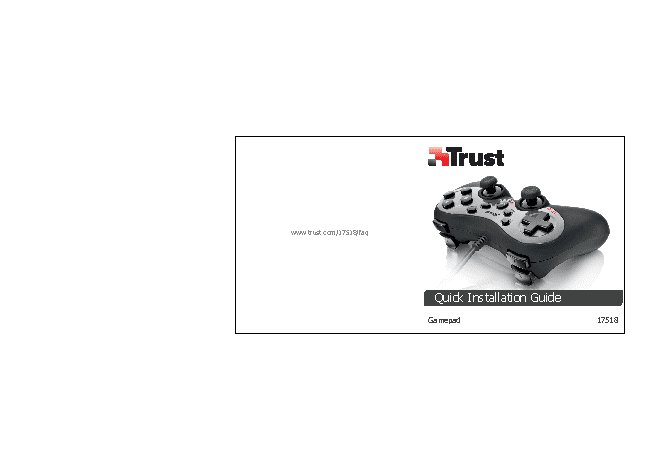 TRUST GXT 28 Gamepad for PC & PS3