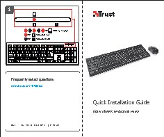 TRUST Nola Wireless Keyboard USB