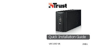 TRUST Oxxtron 1000VA UPS with standard power outlet
