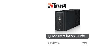 TRUST Oxxtron 1500VA Management UPS
