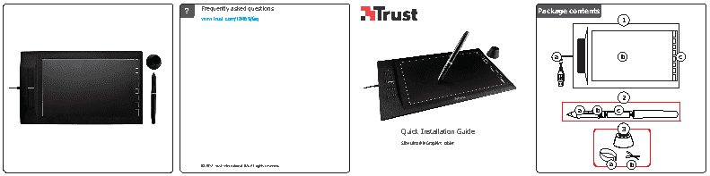 TRUST SliZe Ultra Slim Graphic Tablet