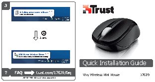 TRUST Vivy Wireless Mini Mouse USB