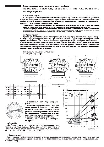 ТУРБОВЕНТ ТА-355-А-RAL / ТА-500-А-RAL