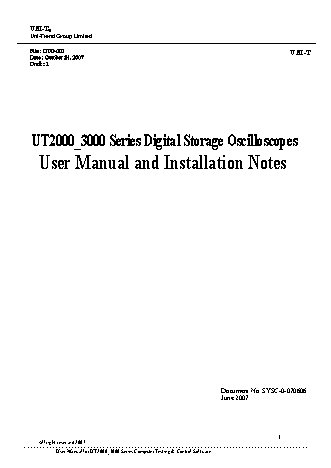 UNI-T UTDM 12202CE (UTD2202CE)