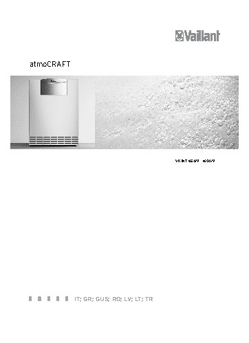 VAILLANT atmo CRAFT VK INT 6549