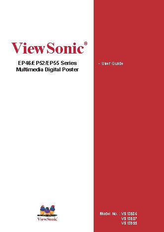 VIEWSONIC EP4602