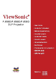 VIEWSONIC PJ588D