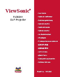 VIEWSONIC PJD6251