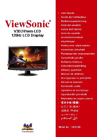 VIEWSONIC V3D241wm-LED