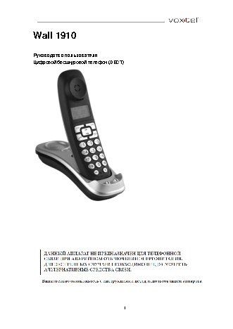 VOXTEL Wall 1910