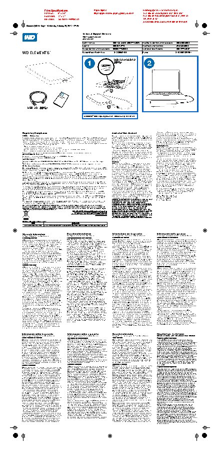 WESTERN DIGITAL WDBUZG5000ABK-EESN