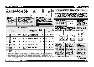 WHIRLPOOL ADP 7442 A+ PC 6S WH
