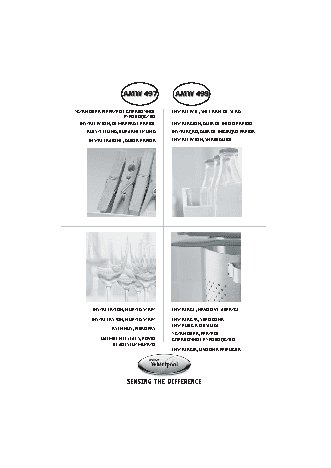 WHIRLPOOL AMW 497 IX