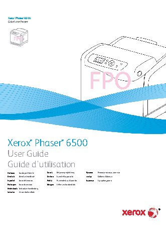 XEROX Phaser 6500