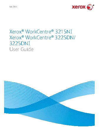 XEROX WorkCentre 3215NI