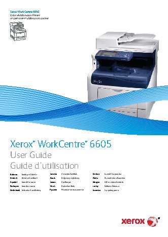 XEROX Workcentre 6605