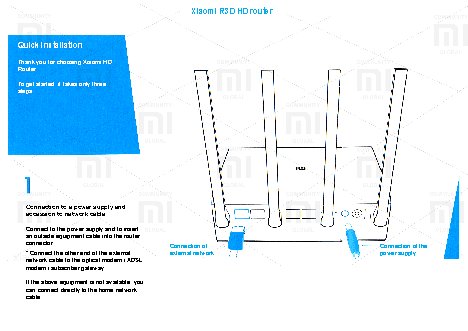 XIAOMI Mi Wi-Fi Router HD 1TB