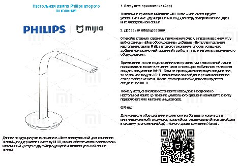 XIAOMI Philips Eyecare Smart Lamp 2 WiFi