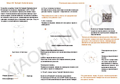 XIAOMI Yeelight Bedside Lamp