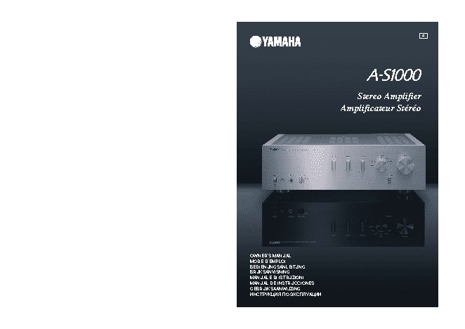 YAMAHA A-S1000