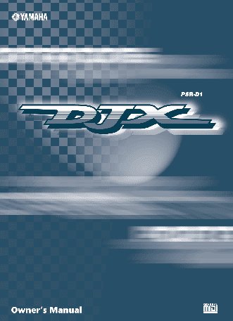 YAMAHA DJX(PSR-D1)