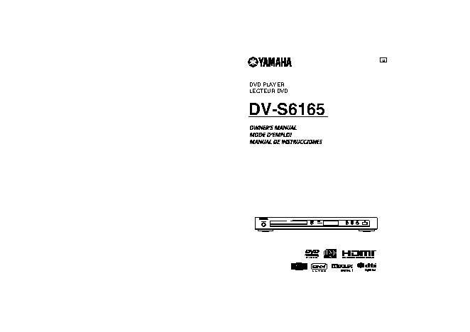 YAMAHA DV-S6165