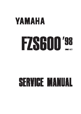 YAMAHA FZS600 (1998)