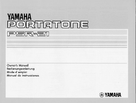YAMAHA PSR-21
