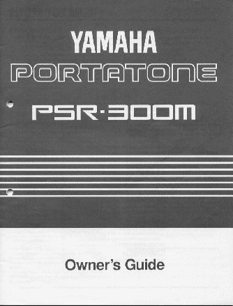 YAMAHA PSR-300m