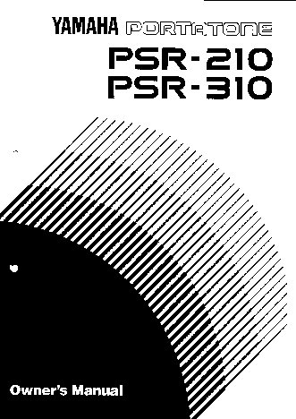 YAMAHA PSR-210