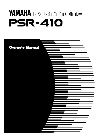 YAMAHA PSR-410