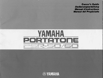 YAMAHA PSR-50