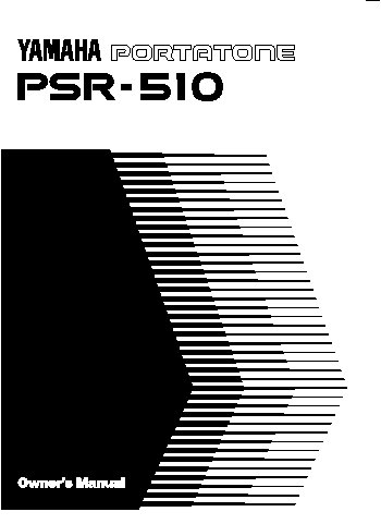 YAMAHA PSR-510